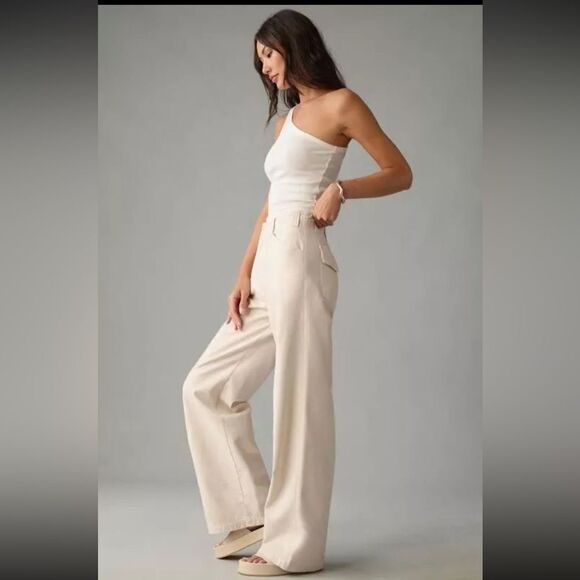 Citizens of Humanity Paloma Utility Trouser in Oysterette 29 - Picture 5 of 5